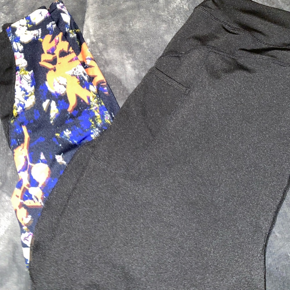 NWOT size 3x pop fit leggings with pockets!